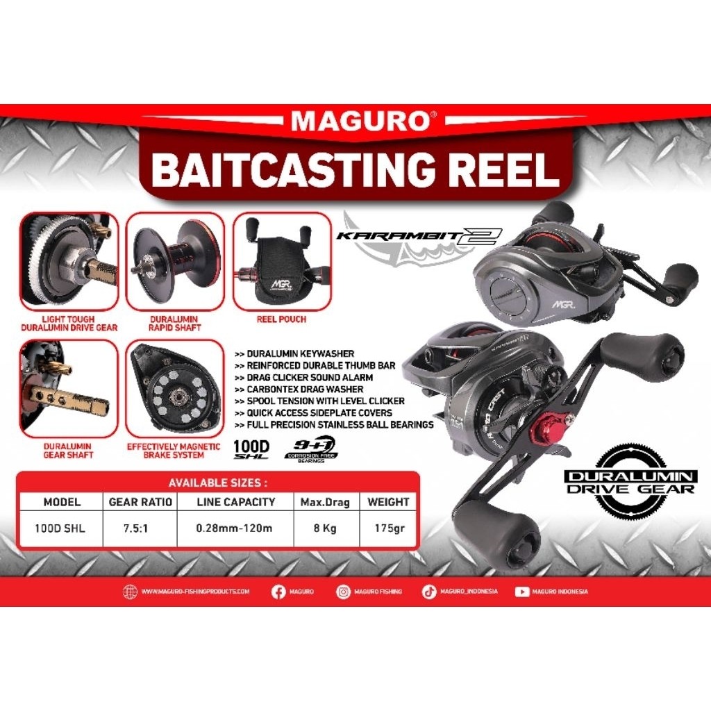 REEL BC MAGURO KARAMBIT GEN2