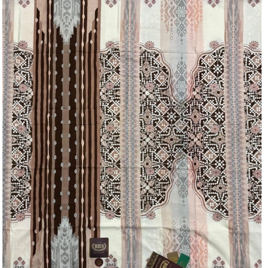 Sarung BHS Excellent SARBA Batik SBA JBA Gold Premium Mercerized Motif Limited (Bisa COD)