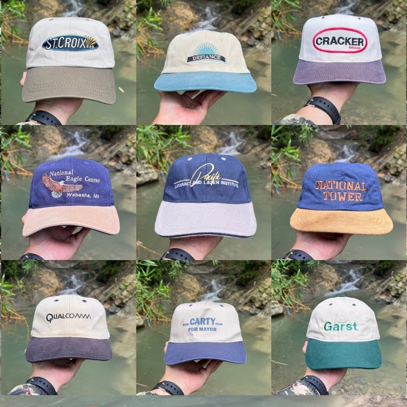 Topi vintage Twotone Dad Hat Usa