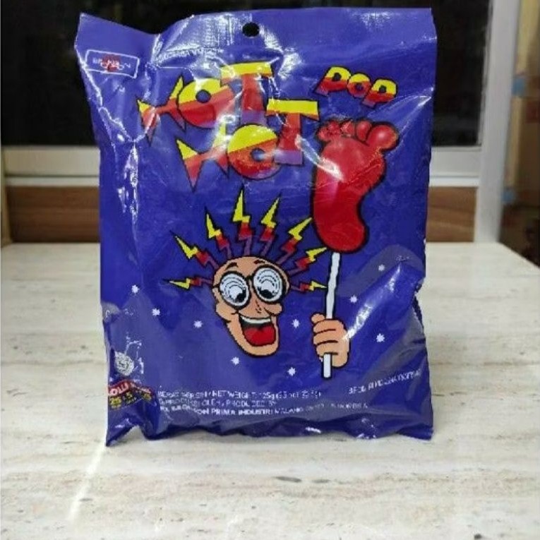 Permen Kaki Permen Pendekar biru isi 25 pcs
