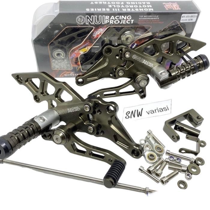 UNDERBONE NUI MONSTER III NINJA 150R 150RR ANDERBON NUI V3 STEP LIPAT NUI RACING PROJECT INCLUDE BAU