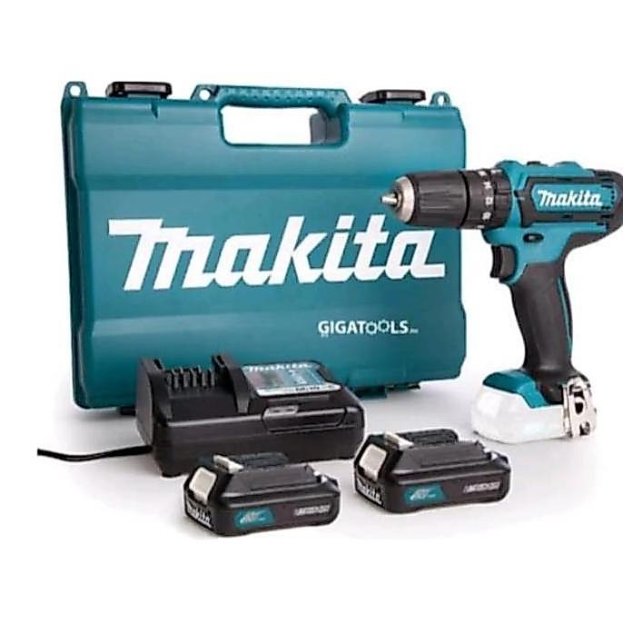 Bor Cordless 12Volt MAKITA HP 333 DWYE ( 2 Batre )