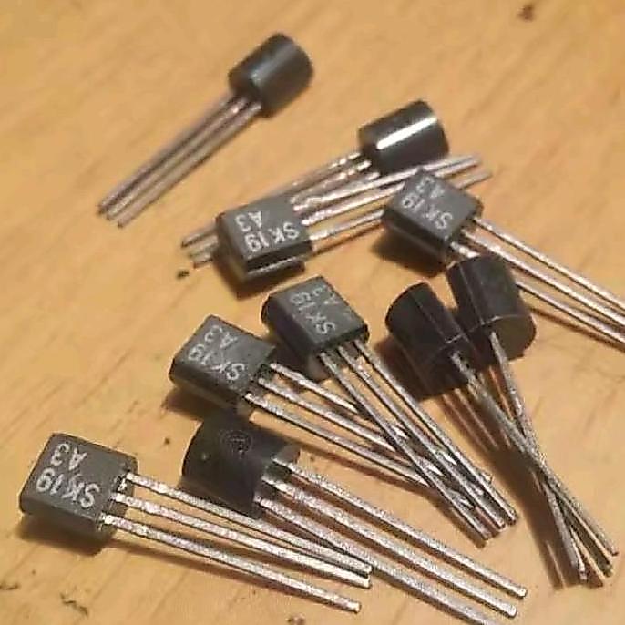 TRANSISTOR 2SK 19 SK 19 K 19 2SK19 K19 SK19 JADUL NOS ORIGINAL BBM27