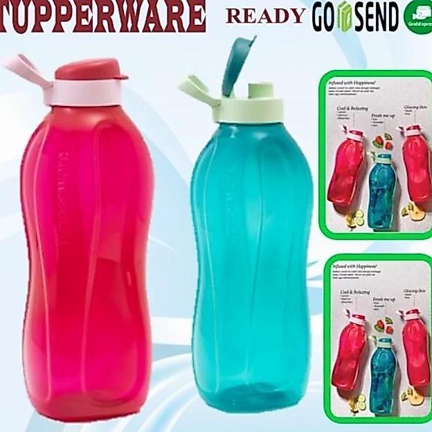 Tupperware Original Eco Bottle 2L Botol Minum Handle 2 Liter
