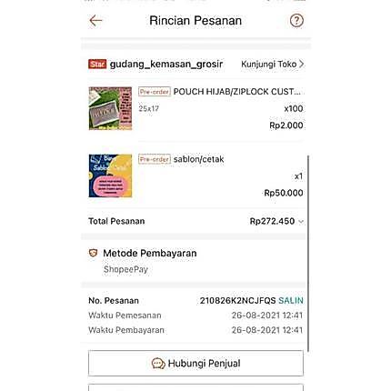 NAYELLE POUCH HIJAB/ZIPLOCK CUSTOM LOGO/ZIPPER BAG/KEMASAN HIJAB/POUCH CUSTOM PREMIUM
