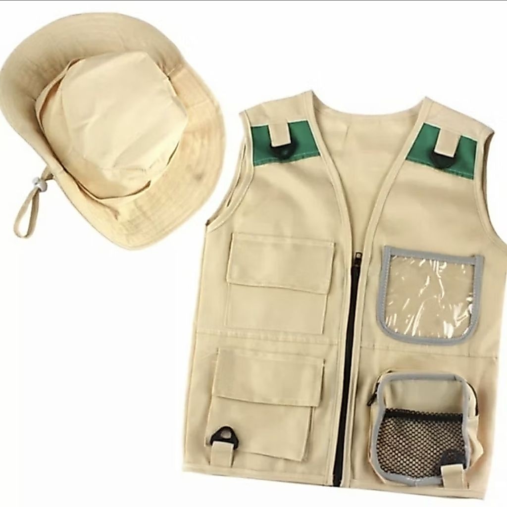Kids safari costume explorer zoo keeper kostum anak profesi penjelajah