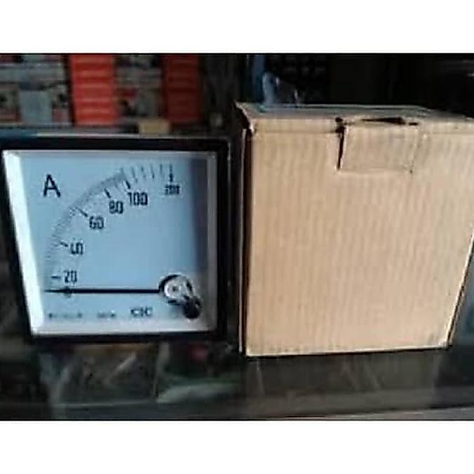 Analog Meter & CT (50-250) CIC(Ampere Via CT Voltmeter , HZ)