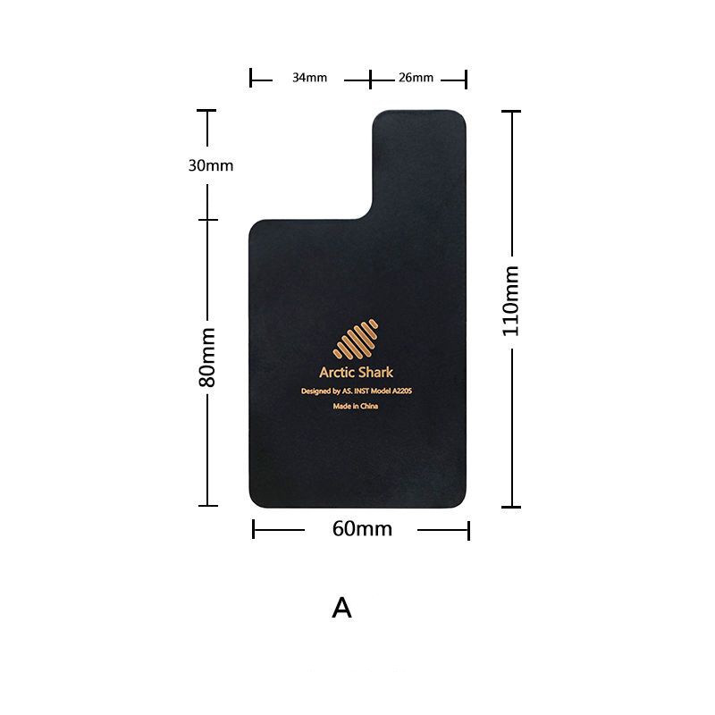 Coolershop -  Arctic Shark Heatsink Graphene Copper Pad Pendingin HP