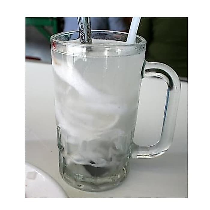 1 SET ISI 3 Gelas Es Kelapa / Gelas Kaca / Gelas Cendol / Gelas Es / Gelas Susu