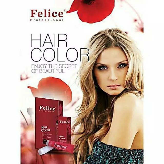 FELICE HAIR COLOR  60ML /CAT RAMBUT