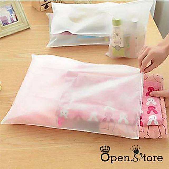 READY ZIPPER STORAGE BAG  ZIPPER LOCK ZIPPER TRAVEL POUCH TRANSPARAN POUCH TRAVEL POUCH SOUVENIR