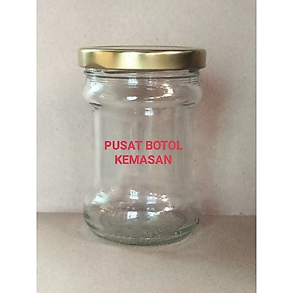 JAR KACA 170ML TOPLES KACA 170ML TOPLES SAMBAL TOPLES COKLAT CAKE