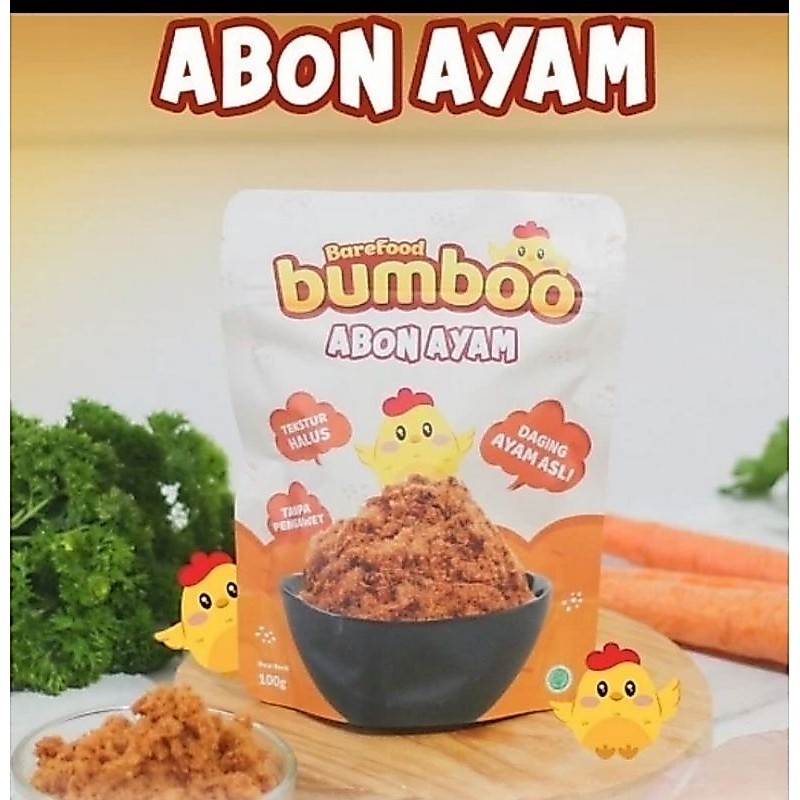 Makassar Barefood bumboo Abon bumboo abon ayam abon sapi 100gr mpasi anak
