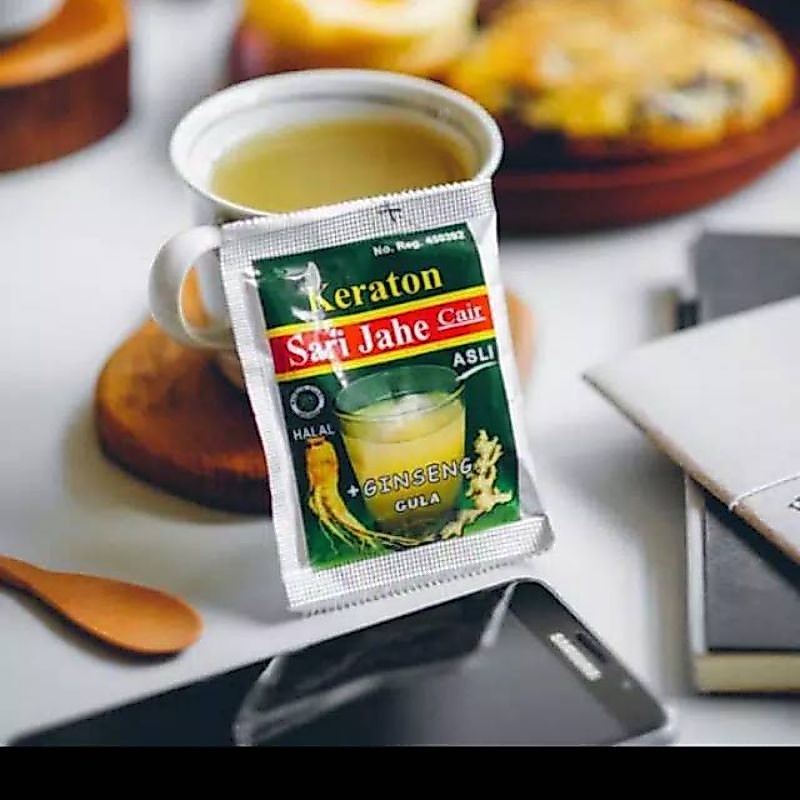 6pcs Sari Jahe Keraton - Minuman Jahe cair