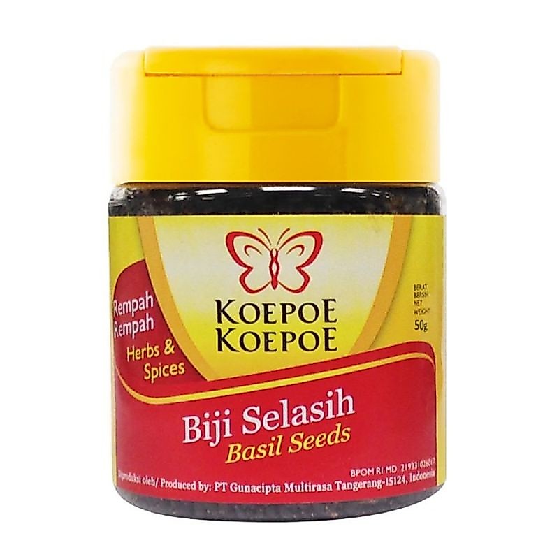 koepoe koepoe biji selasih