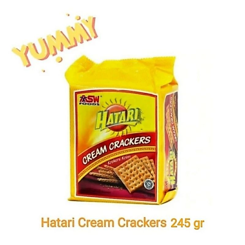 biskuit hatari cream crackers | malkist tawar