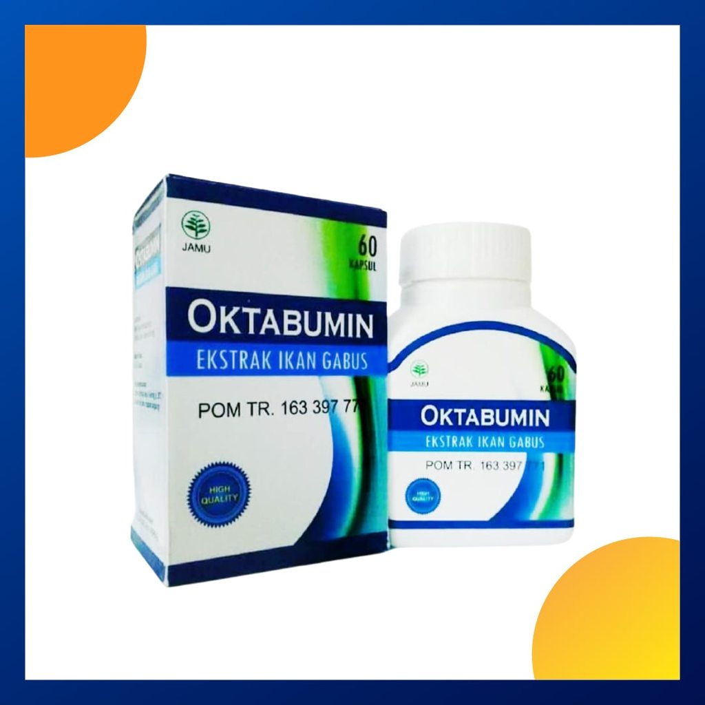 Oktabumin Botol 60 Kapsul