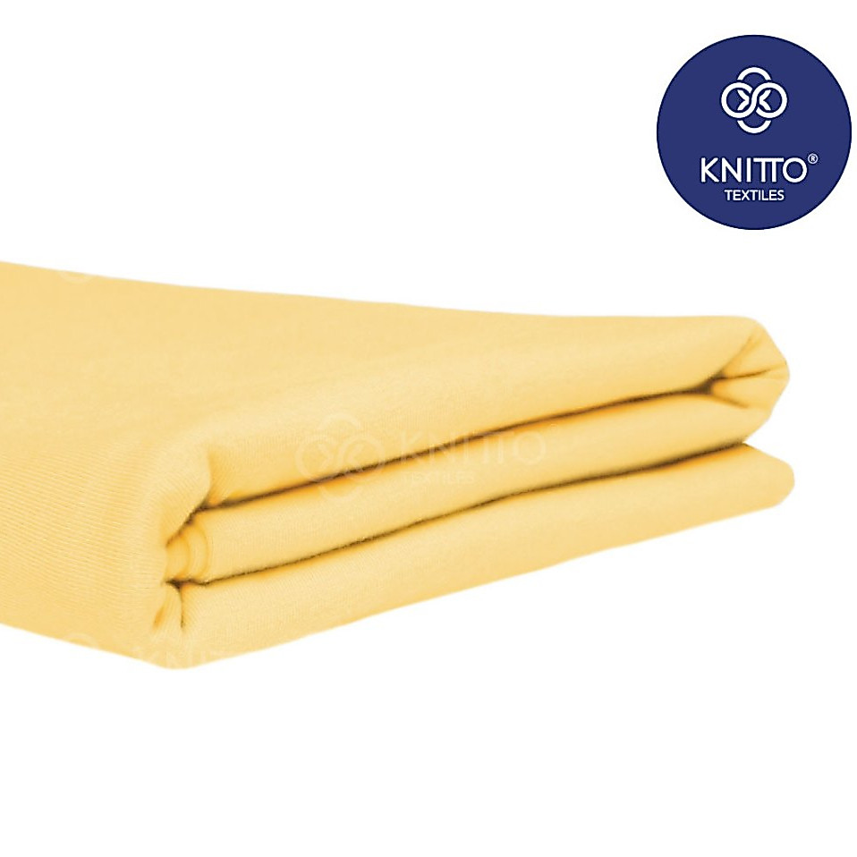 BAHAN KAOS COTTON COMBED 30S BUTTER  ( KAIN KAOS ) - KNITTO