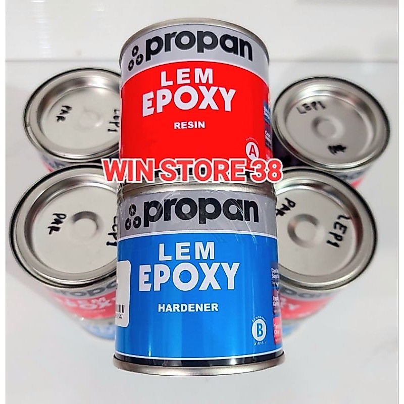 Lem Epoxy 2 Komponen/Lem Besi/Lem Kayu/Lem Fiber/Lem Tandon/Lem pvc/Lem Sebaguna/Lem 2 tone/Lem Pipa