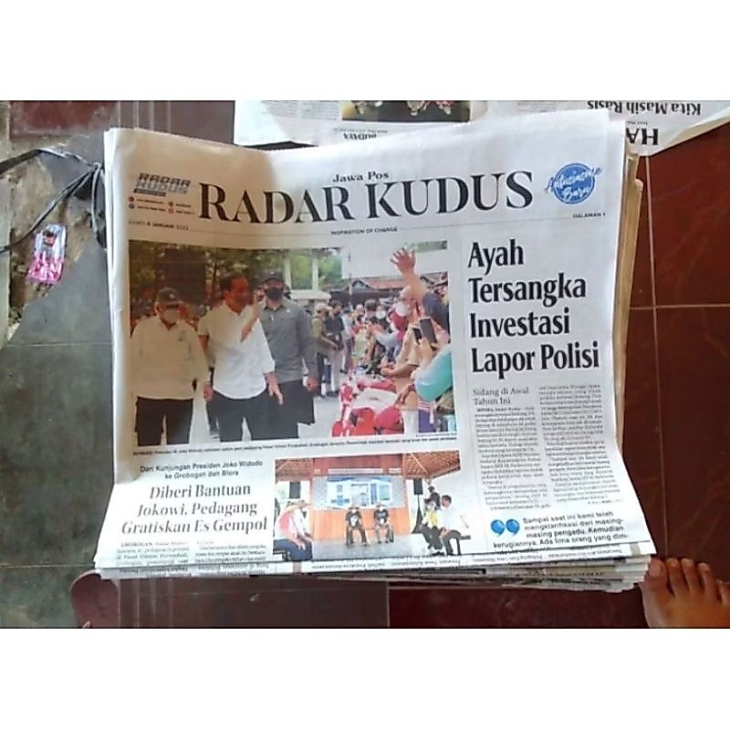 KORAN 1KG SALAH CETAK / KORAN BEKAS 1KG / KERTAS KORAN