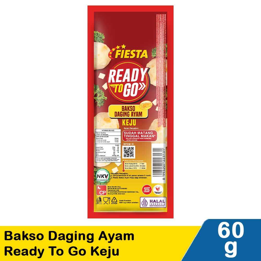 FIESTA BAKSO AYAM READY TO GO KEJU 60g