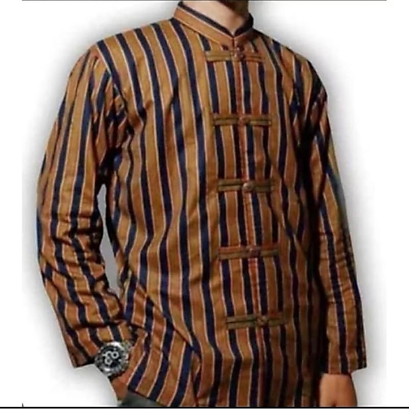 sanghai Koko batik lurik pria dewasa
