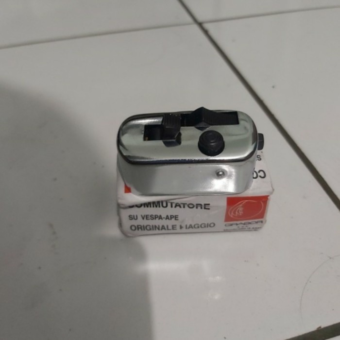 [ORIGINAL BOSS] Saklar Lampu Vespa Super Sprint Bajaj Sakelar Lampu Grabor
