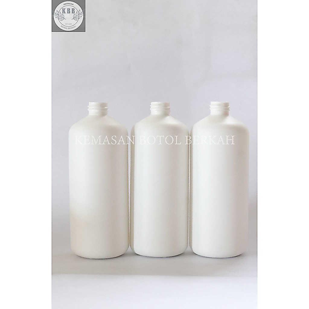 BOTOL HS HDPE 500ML N24 PUTIH TEBAL BOTTLE CVI 500ML WHITE DOFF N24