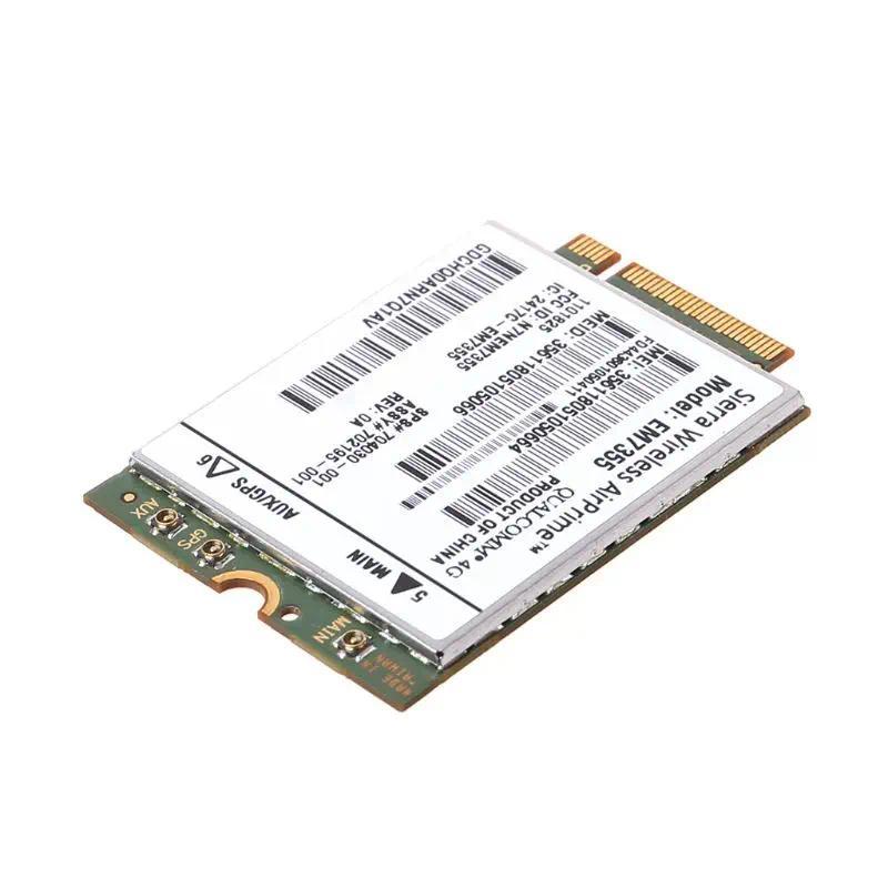Unlocked gobi5000 sierra airprime wireless em7355 lte evdo  hspa wwan ngff 4g module for hp eliteboo
