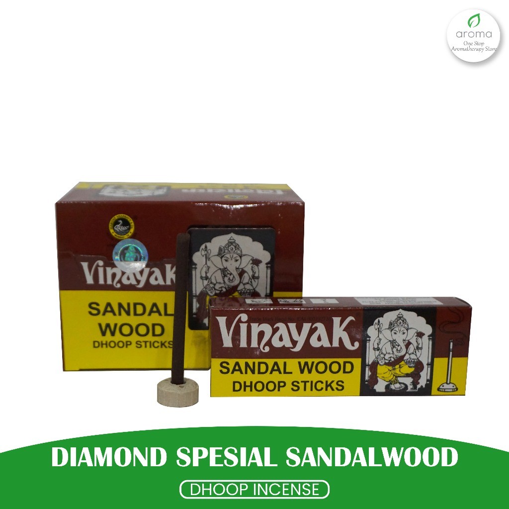 Dupa India Aromaterapi Dhoop - Vinayak Sandalwood