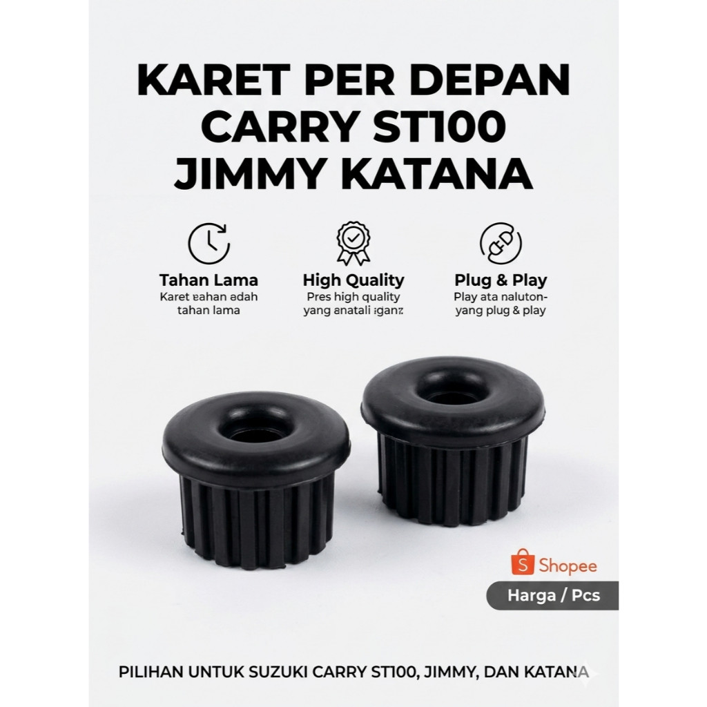 Karet Bos Anting Per Carry ST100 Jimny Katana