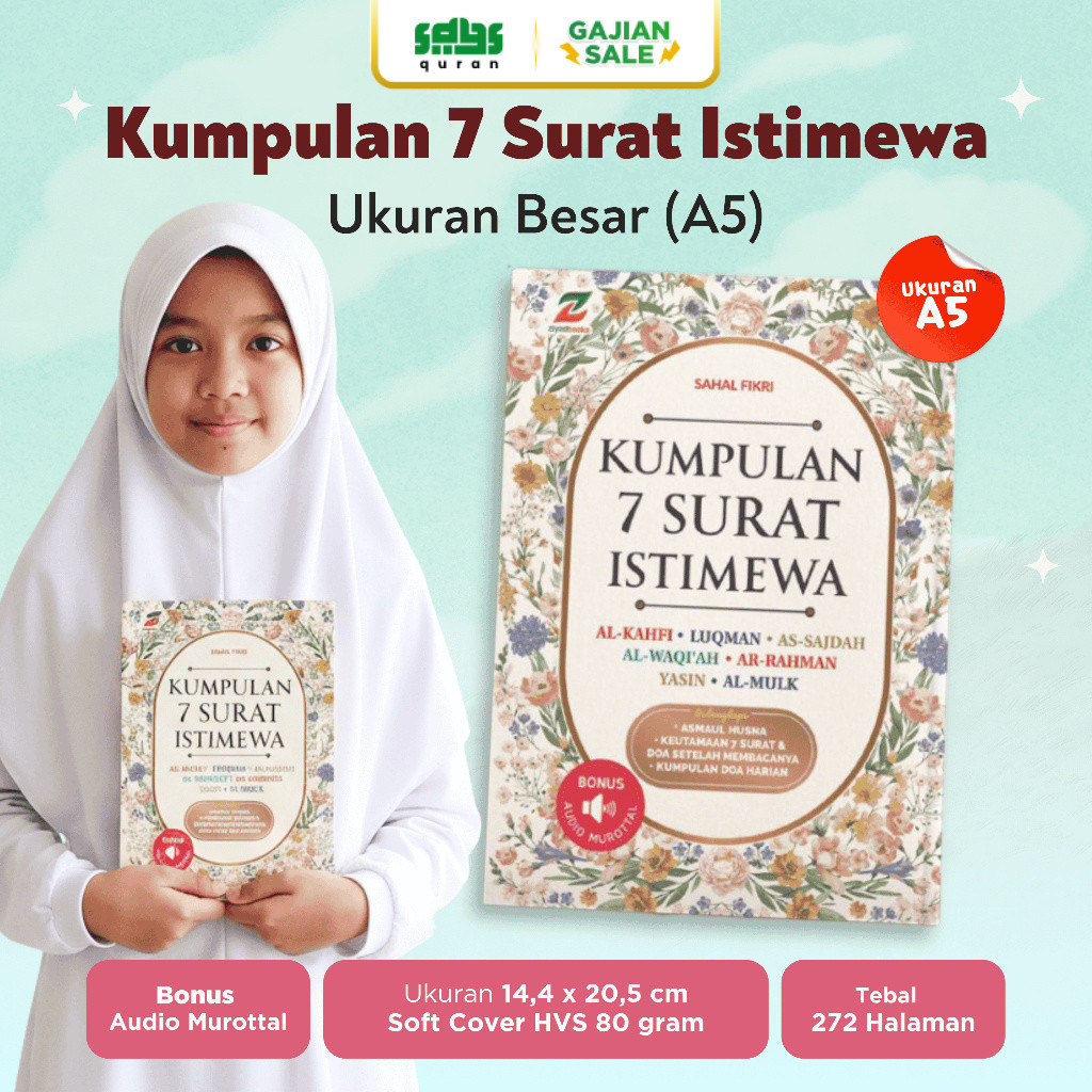 (BARU) ZIYAD - Kumpulan Surat Pilihan A5 – 7 Surat Al-Qur’an Istimewa