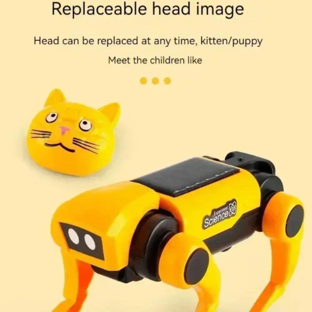 Bionic Electric Mechanical Dog Solar System Running RC Robot Early Education Intelligent Electric Ro