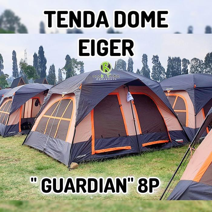 TENDA EIGER GUARDIAN 8P TENDA BIG DOME KAPASITAS 8 ORANG