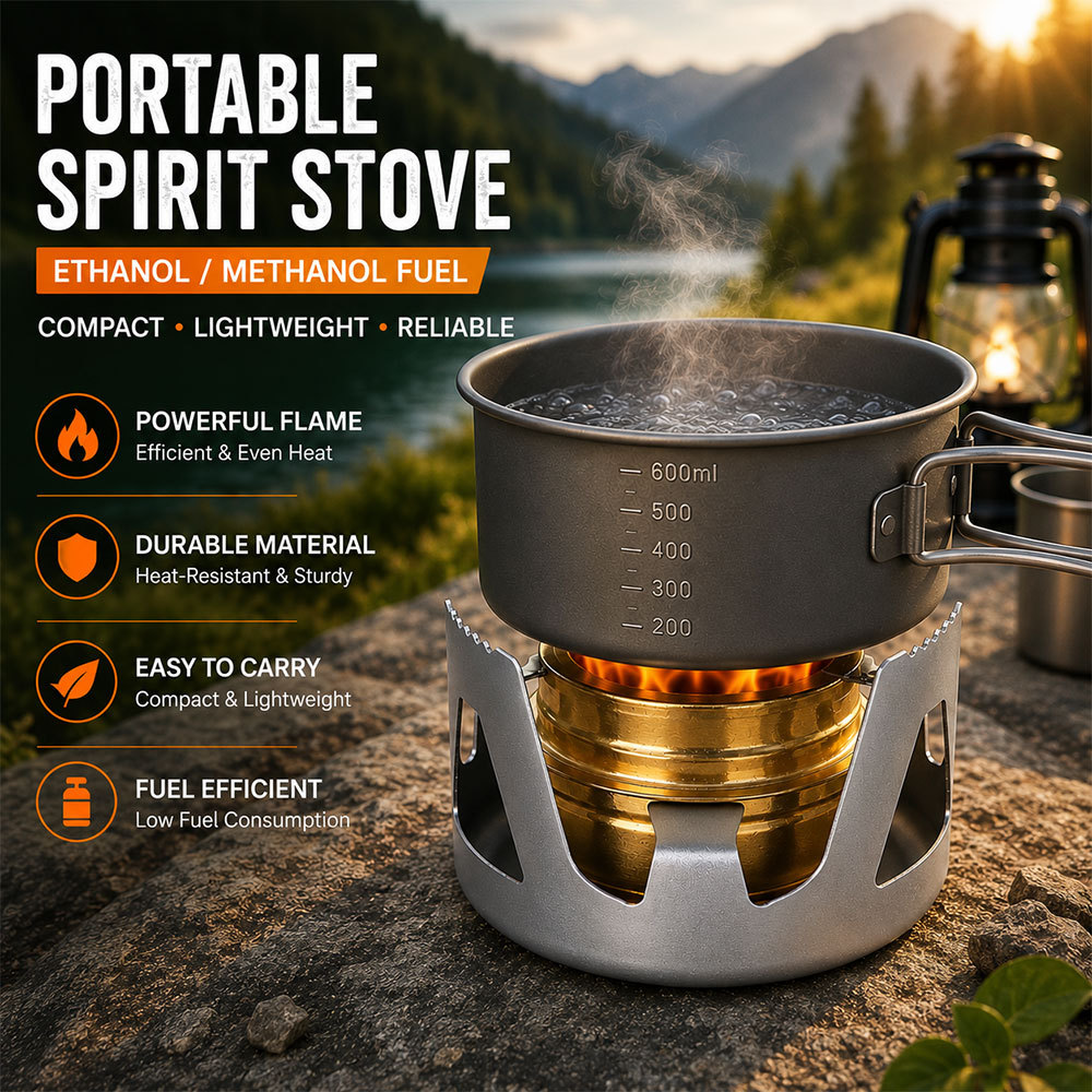 Kompor Portable Outdoor - ALK01 ALOCS Mini Stove