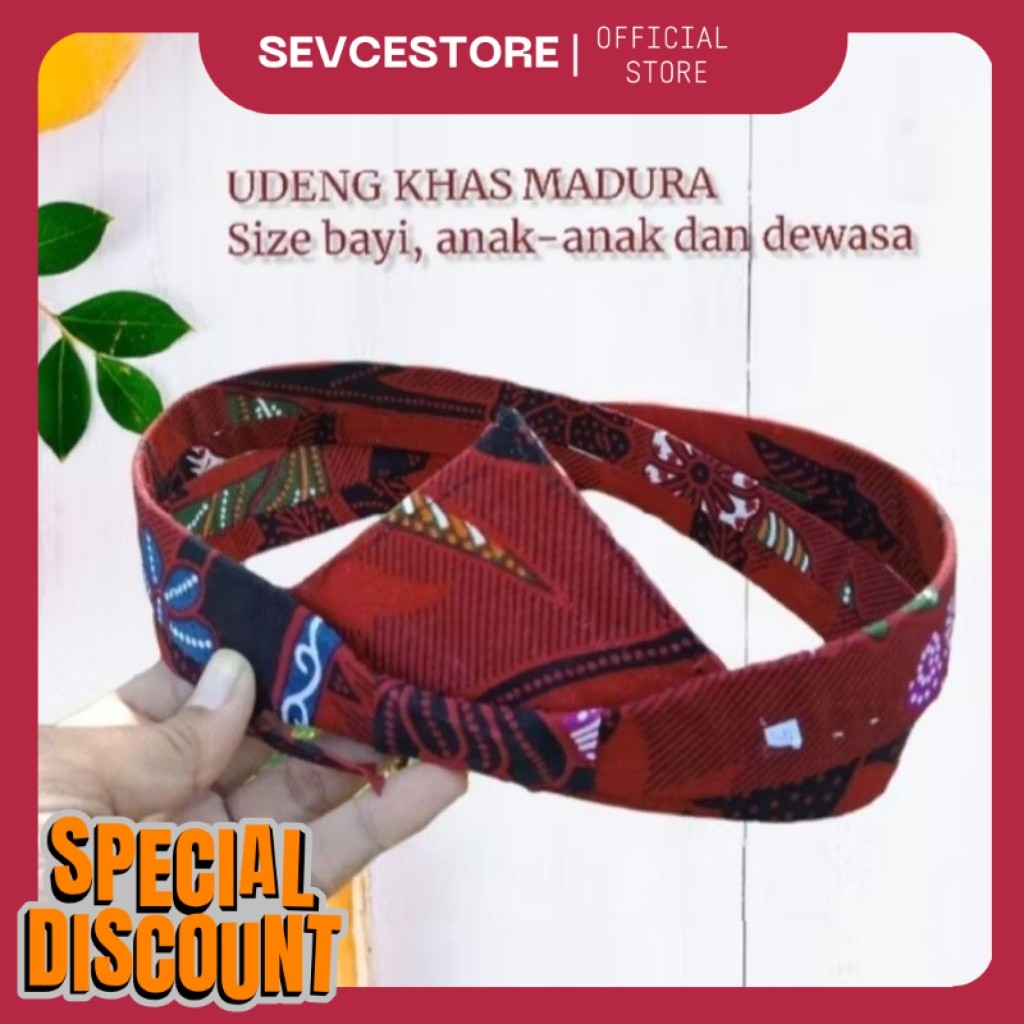 udeng sakera /udeng adat madura anak-dewasa US