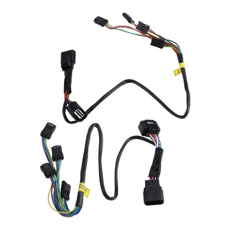 A65XPlugNPlay 48000 LED Lighting Harness Kit 4XP Cable Harness Fit For Honda Gold Wing 1800 Tour DCT