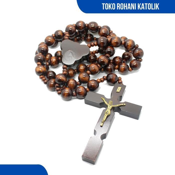 ROSARIO DINDING KATOLIK / ROSARIO DINDING KAYU - UKURAN BESAR