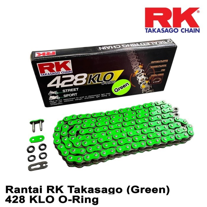 RANTAI RK TAKASAGO CHAIN 428 KLO O-RING 130L -