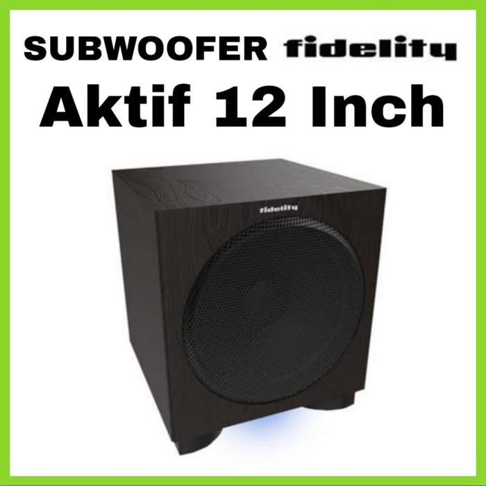 Subwoofer Fidelity FDT 98 SW Aktif 12 Inch  Powered Subwoofer System