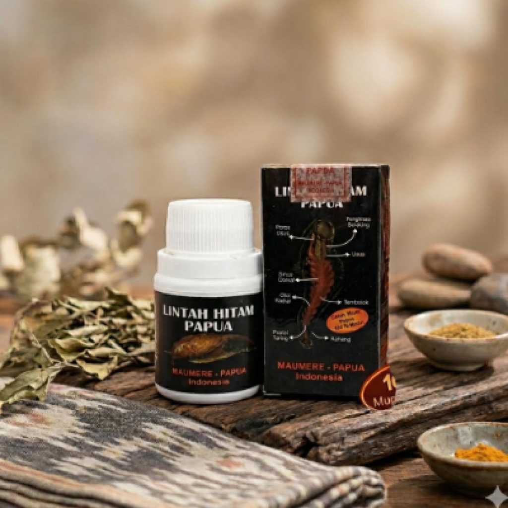 wn~ Minyak Lintah Hitam Papua Oringinal _aslipromoo