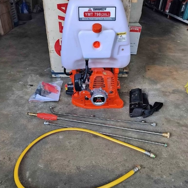 MESIN SPRAYER SEMPROT YAMAMOTO 20L 2tak / power sprayer 20L yamamoto