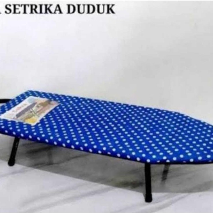 Jual Meja Setrika Pendek Panjang Duduk Berdiri Polkadot Motif Bunga Polos Produk Asli Indonesia Kuat
