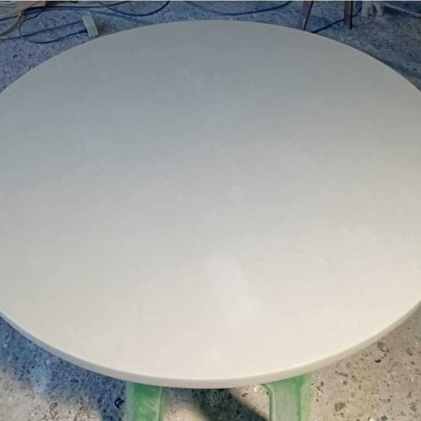 Meja makan solid surface H