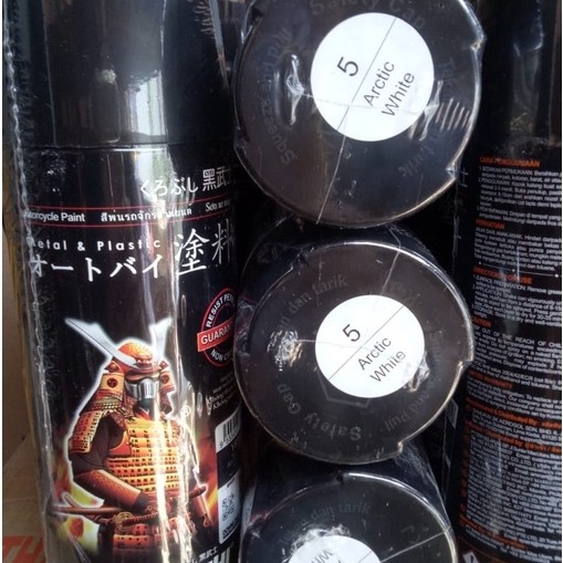 Promo Pilok Pilox Samurai Artic White 5 Samurai Putih Artic 400Ml