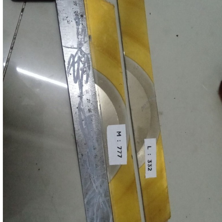 NEW Baja HSS DM05 Gold Original Keras Awet Bahan Pisau Dapur Potong Iris Serbaguna Seset Kelet