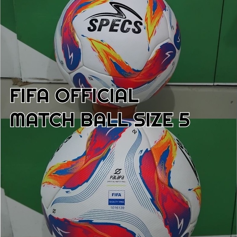 Bola Kaki Specs Palapa FIFA OFFICIAL MATCH BALL Size 5 Original