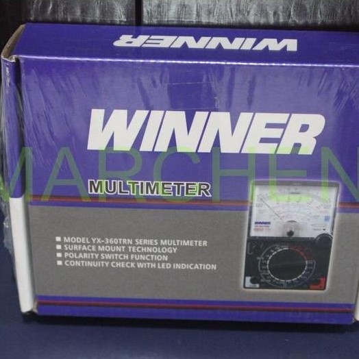 GHM - Multitester Multimeter Analog YX-360TRN WINNER