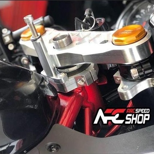 nawangsar / Steering Dumper Ohlins Stabilizer ZX25R ZX25 R + Dudukan Breaket WR3 B Diskon
