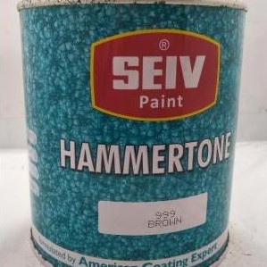Cat SEIV Paint Hammertone Warna Standar - Hitam